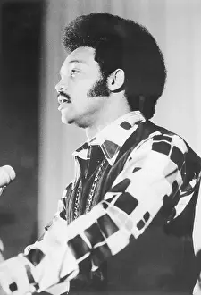 Jesse Jackson Giving a Speech