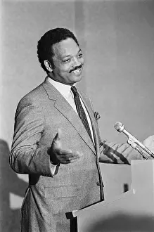 Jesse Jackson at Podium