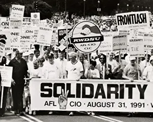 Huty32305 Prints: Jesse Jackson At Union March