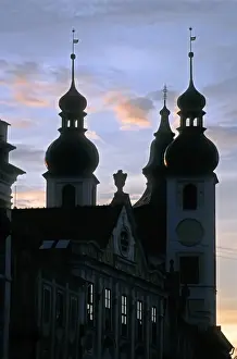 Null Prints: Jesuit church, Telc