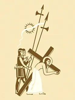 Jesus Carrying The Cross