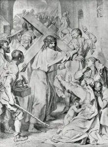 Jesus Carrying Cross - Diamond Art World