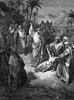Engravings Gallery: Jesus Casting Out Demons