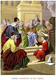 Ethnicity Gallery: Jesus Christ disputing in the Temple