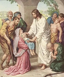 Images Dated 28th May 2017: Jesus Healing The Sick