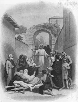 Worried Prints: Jesus Healing The Sick