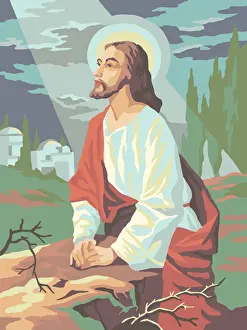 Blessing Prints: Jesus Paint By Number
