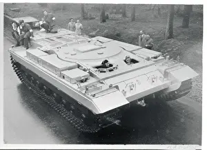 Caterpillar Track Prints: A Jet Powered Track Vehicle