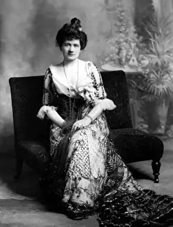 Clothing British Prints: Jewelled Dress