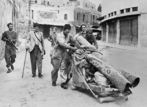 Haifa Prints: Jewish Military Leading Arabs Out