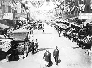 Jewish Prints: Jewish Street Market in Chicago