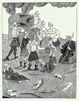 Jews Prints: Jews Taking Blood