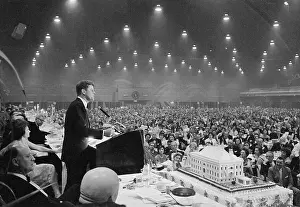 JFK Speaking at Democratic Fund Raiser