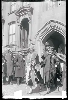 JG Phelps Stokes and Lettice Sands After Wedding