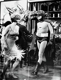 Jill St. John and Adam West in Batman
