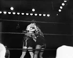 Jim Braddock Boxing Against Max Baer