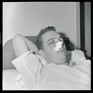 Jim Brewer in Hospital
