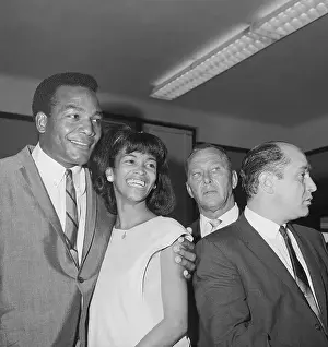 Jim Brown with His Wife Sue
