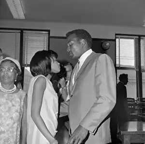 Jim Brown with Wife Sue