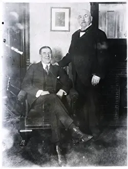 John L Prints: Jim Corbett And John L. Sullivan