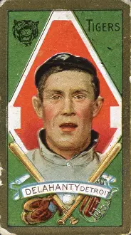Jim Delahanty Baseball Card