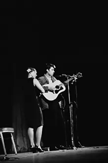 Folk Music Prints: Jim & Jean At The New York Folk Festival