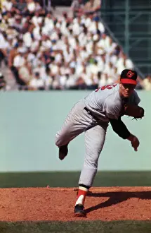 Jim Palmer Pitching in a Game