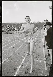 Jim Ryun Beating Olympic Record