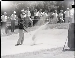 Louisville Prints: Jim Turnesa Chipping from Sand Trap