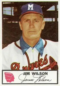 Arc0015952 Prints: Jim Wilson Baseball Card