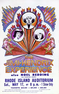 Jimi Hendrix Experience At The Rhode Island Auditorium
