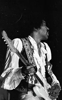 Jimi Hendrix Performs At Monterey
