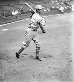 Batting Prints: Jimmie Foxx Swinging The Bat
