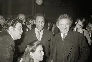 Columnist Prints: Jimmy Breslin (L) Jose Torres &N.Mailer