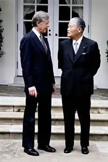 Jimmy Carter And Masayoshi Ohira