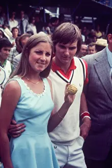 Huty19885 Prints: Jimmy Connors and Chris Evert