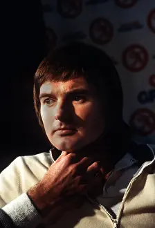 Jimmy Connors Playing Tennis