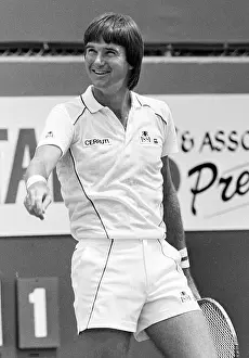 Jimmy Connors at Tennis Exhibition Match