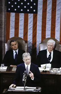 Jimmy Delivering a Speech