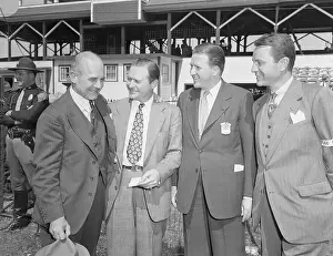 Indianapolis Prints: Jimmy Doolittle Chatting with Colleagues