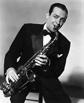 Saxophone Prints: Jimmy Dorsey Playing The Saxophone
