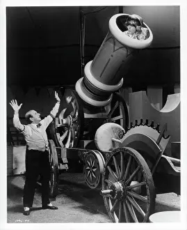 Lac0018 Prints: Jimmy Durante In Billy Rose's Jumbo