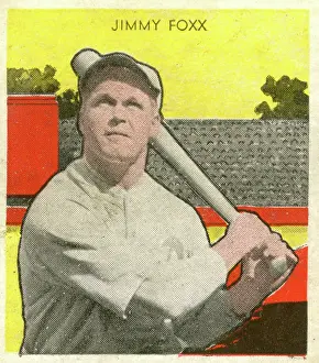 Arc0013105 Prints: Jimmy Foxx Gum Card