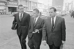 Chattanooga Prints: Jimmy Hoffa with His Attorney and Aide