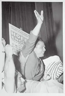 Hoffa Prints: Jimmy Hoffa Being Carried by Supporters