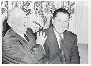 Hoffa Prints: Jimmy Hoffa and Dave Beck Sharing a Laugh