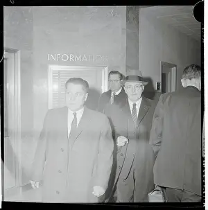 Nashville Prints: Jimmy Hoffa Entering Courthouse