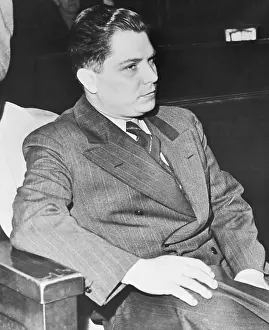 Hoffa Prints: Jimmy Hoffa Sitting at Arraignment