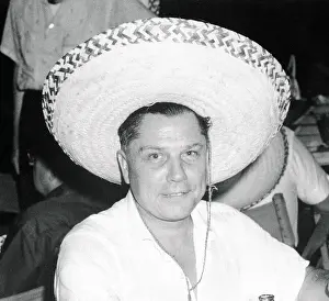 Acapulco Prints: Jimmy Hoffa Wearing a Sombrero