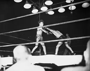 Jimmy McLarnin Punching Barney Ross